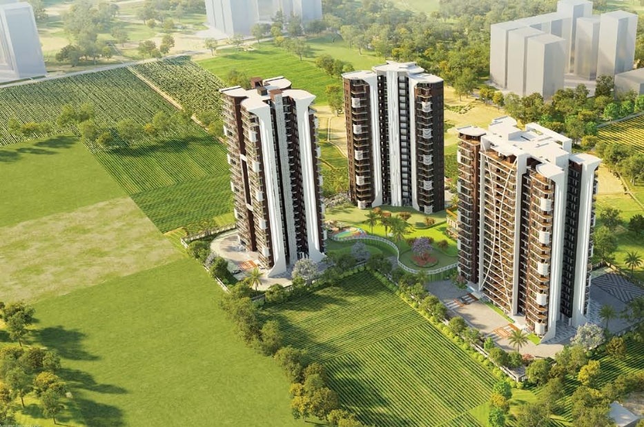 Oxirich Chintamanis luxury apartments exterior render Sector 103 Gurgaon