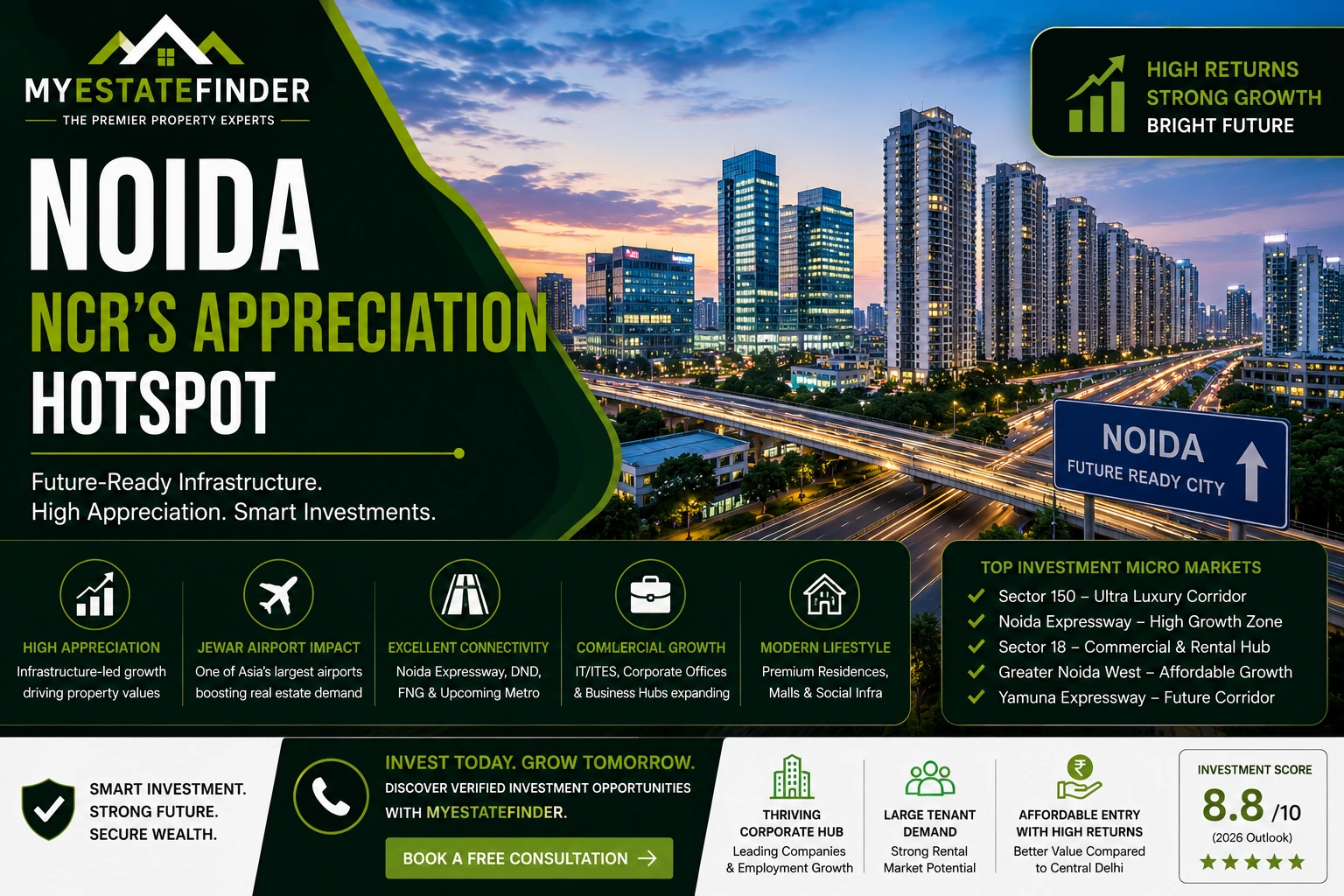 Noida NCRs Appreciation Hotspot